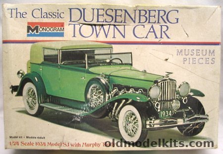 Monogram 1/24 Duesenberg 1934 Model SJ Murphy Body, 7549 plastic model kit